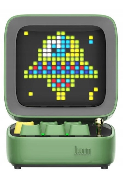DIVOOM Difuzor Bluetooth pentru karaoke cu microfon Pixel ART DITOO