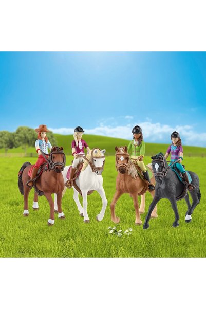 SCHLEICH 72221 Set Clubul de Cai. Set de figurine