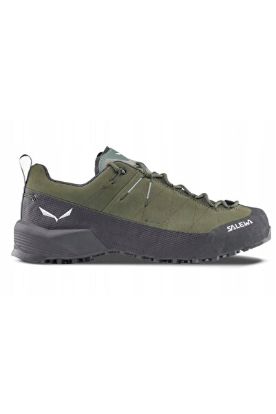 Salewa Bocanci de drumeție Wildfire Leather 2 GTX - verde estompat/negru