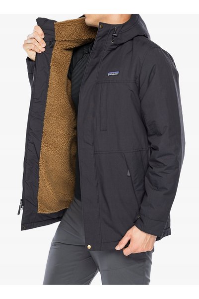 Patagonia Jachetă hibridă Isthmus Parka - negru cerneală XL
