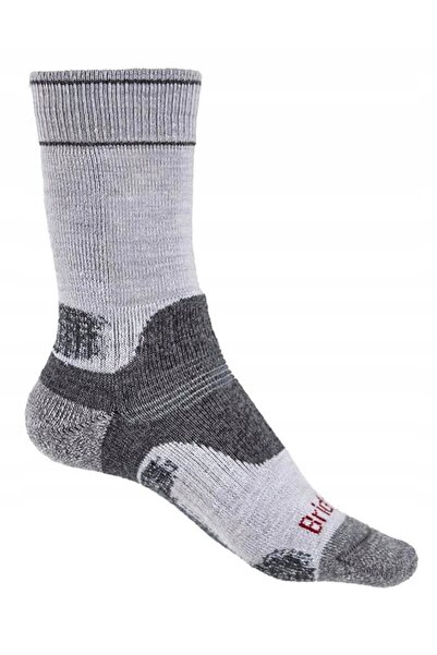 NO BRAND Șosete de trekking Bridgedale Hike Mid Merino P Boot - gri argintiu ...