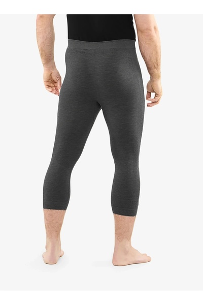 Viking Colanți termoactivi strat de bază, pantaloni 3/4 Tende - gri închis XL