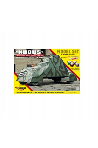Mirage KUBUŚ MODEL VEHICUL DE ASAMBLAT, SET CU ADEZIV ȘI VOPSELE