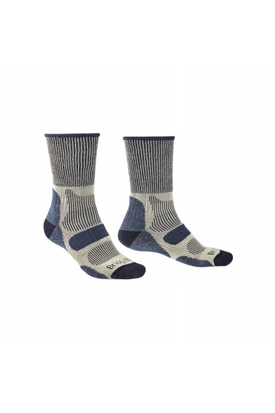 NO BRAND Șosete de trekking de vară Bridgedale Hike Lt Coolmax C Boot- indigo...
