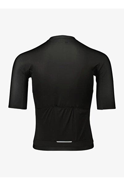Poc Tricou de ciclism Pristine Jersey - negru uraniu S