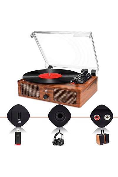 NO BRAND Gramofon Udreamer UD001-Y, maro