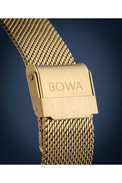 NO BRAND BOWA London White-Gold 33 Set cadou (ceas + brățară)