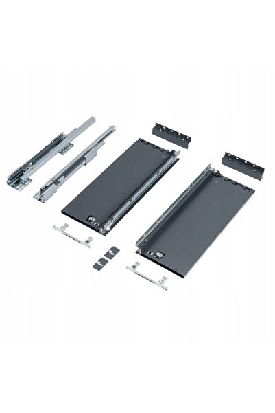 NO BRAND AMIX ELITE BOX sertar antracit înalt L-550 H-167 silențios 3D pentru...