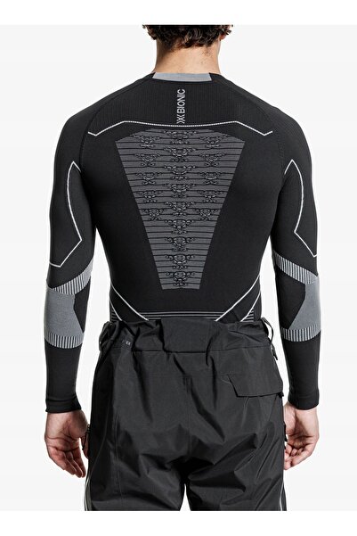 NO BRAND Bluză termică X-Bionic Energy Accumulator Light LS - x negru/gri XL