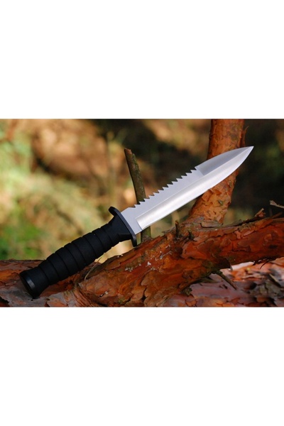 NO BRAND Cuțit militar tactic KANDAR MARINES Cleaver cu dinți ND99