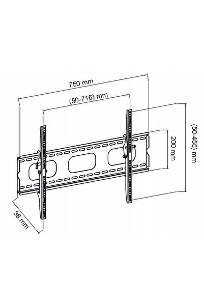 NO BRAND Suport pentru televizor Art AR-18 32-70'' 200x200-600x400 60 kg