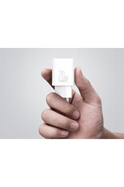 NO BRAND Încărcător de rețea Baseus Super Si USB-C Type-C PD 25 W, alb