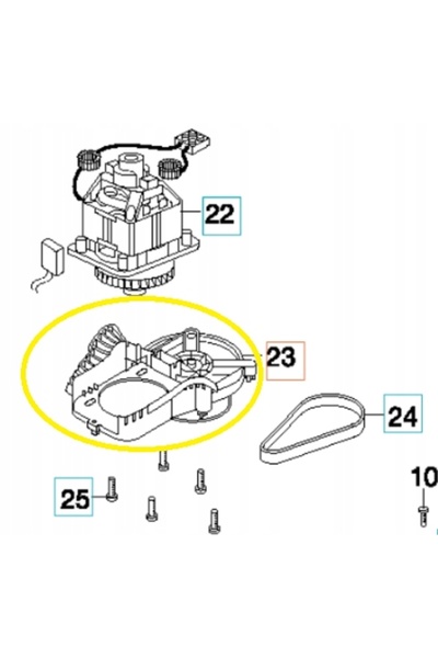 Gardena Suport motor 4033 32 E 510760300