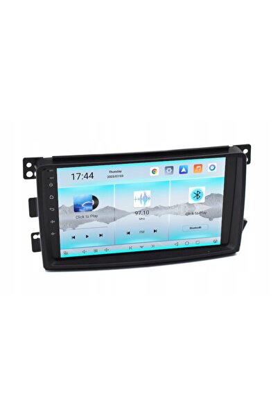 NO BRAND Radio auto cu navigație touchscreen Android Smart Fortwo 2005-2010 64GB