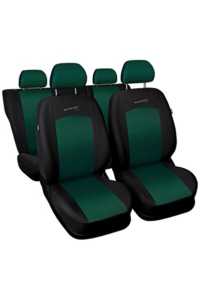 NO BRAND Huse pentru scaune SPORT LINE, de culoare verde, pentru DAEWOO NEXIA