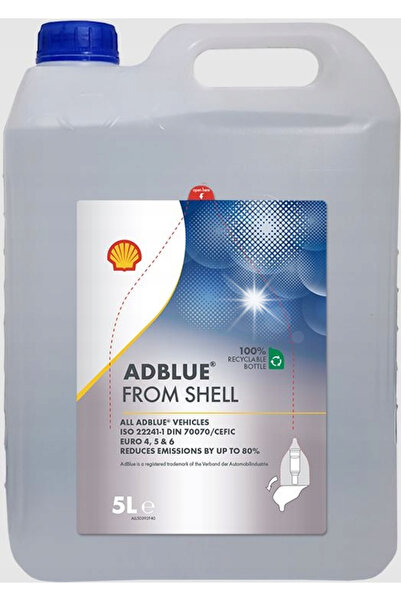 NO BRAND Shell AdBlue Fluid Catalitic + pâlnie 5 l SHEBT49U
