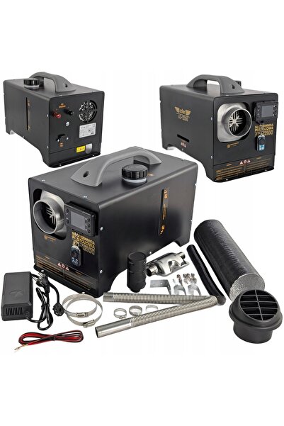 adler Încălzitor pentru garaje auto, tip Webasto, 8KW, 230V, 12V, cu stativ.