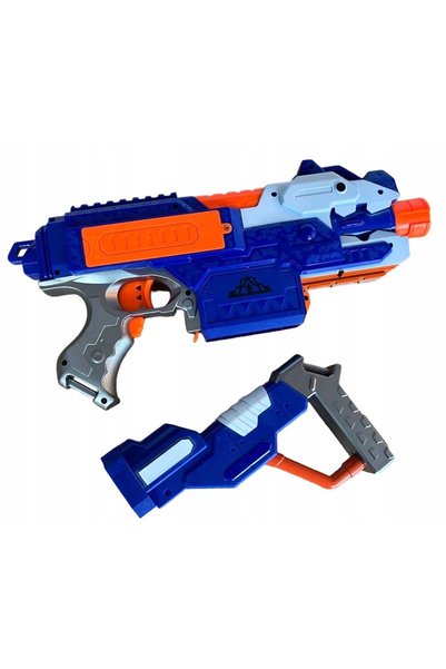 NO BRAND Pistol lansator pentru săgeți din spumă, 20 bucăți NABOJE TARCZA 8 ani+