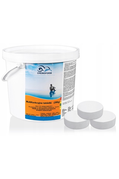 NO BRAND Tablete de Clor Mari MULTIFUNCȚIONALE pentru Piscină și Jacuzzi Chem...