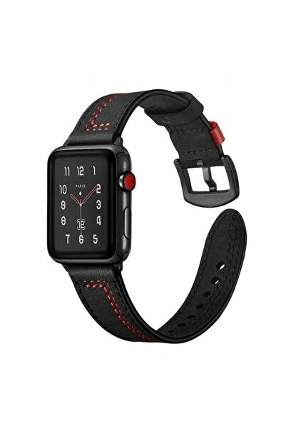 Beline Curea universală casual pentru smartwatch, pentru 22mm, negru/negru