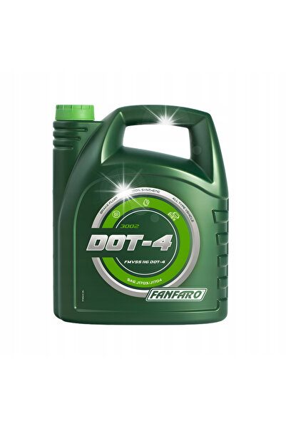 NO BRAND Lichid de frână sintetic FANFARO DOT-4 5L FANFF3002-5