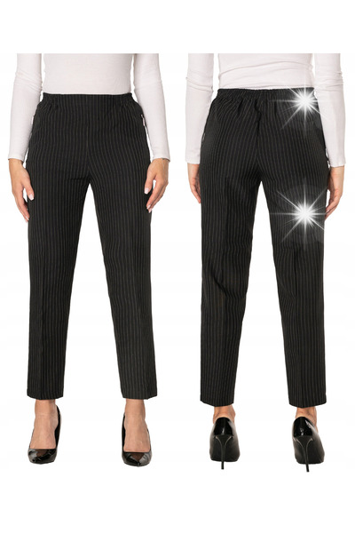 NO BRAND Pantaloni eleganți tip țigară pentru femei VIP S003-1 20