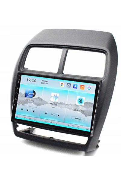 NO BRAND Radio auto cu sistem de navigație cu ecran tactil Android pentru Mit...