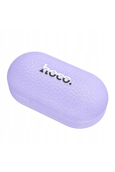 NO BRAND HOCO TWS EQ19 Căști Bluetooth fără fir cu carcasă de încărcare Mov