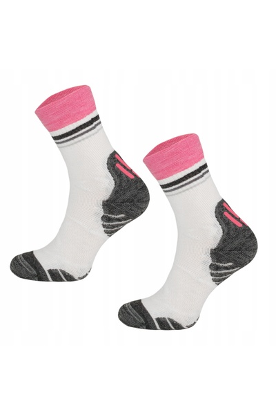 NO BRAND Șosete de drumeție Clima Comfort, cu lână merino, Arctic Rose 35-38
