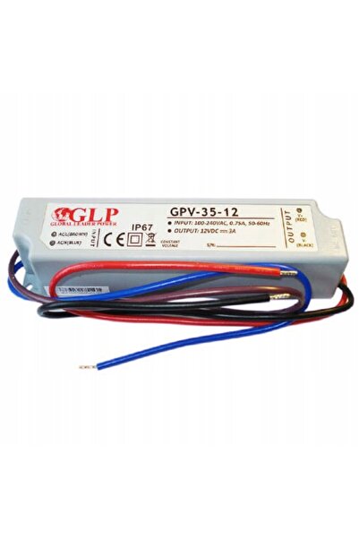 NO BRAND Alimentare LED GPV 36W 12V DC 3A GPV-35-12 IP67