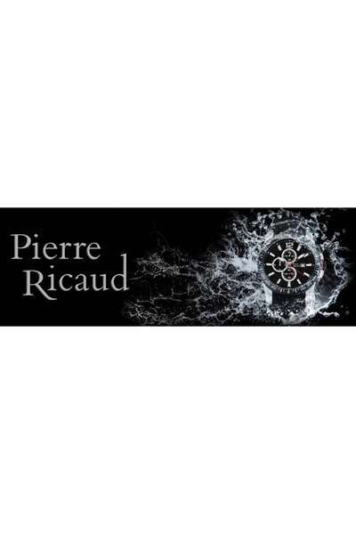 NO BRAND Ceas de damă gri Pierre Ricaud, modă