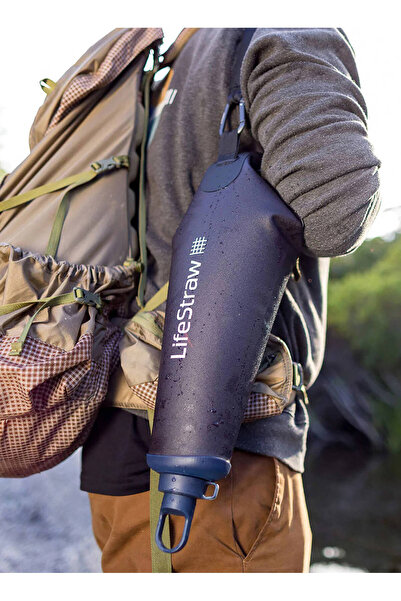 NO BRAND Filtrul de apă Bukłak purifică 99,99% LifeStraw Peak Gravity 3L alba...