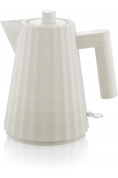 NO BRAND Alessi Plisse fierbător electric 2200 W 1 l alb