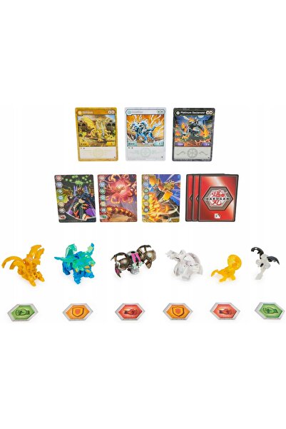 Spin Master Toys Far East BAKUGAN EVOLUTIONS BATTLE STRIKE PACK 6 FIGURINE se...