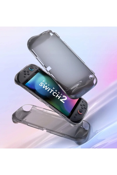 NO BRAND Husă de protecție din TPU JSAUX, neagră, pentru consola Nintendo Swi...