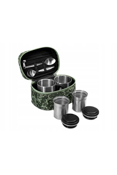 NO BRAND Geantă pentru set de cafea Delphin SPACE C2G 200 l nuanțe de verde