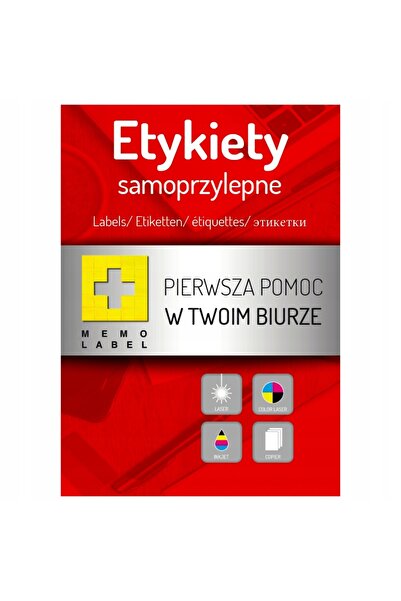 NO BRAND Foaie de etichete A4 autoadezive dalpo 210x297 mm albe 100 bucăți