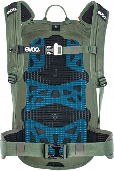 Evoc STAGE 12 Rucsac de ciclism unisex verde 12L cu sistem de hidratare AIR FLOW