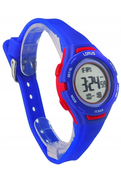 Lorus Ceas sport cu iluminare de fundal și cronometru