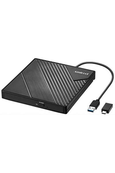 NO BRAND AMICOOL Unitate DVD externă USB 3.0 USB C, Inscriptor CD/DVD +/-RW A11