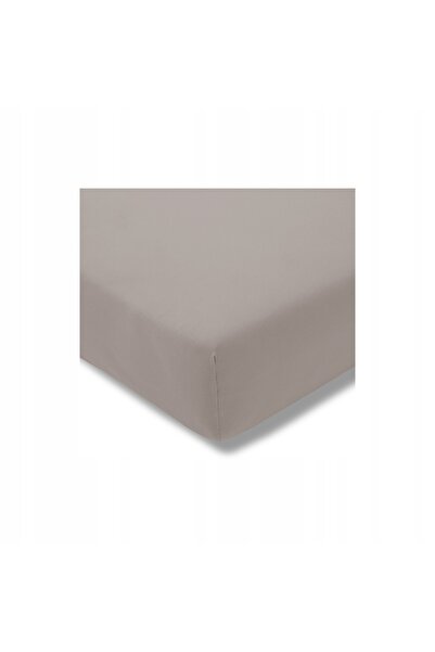 NO BRAND Cearșaf de pat ESTELLA cu elastic din jerseu 100x200 cm WZ. 800/KIESEL