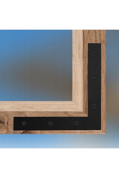 NO BRAND Colțar de fereastră, conector unghiular plat pentru ușă, 200x200x31 ...