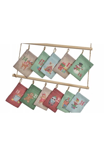 NO BRAND Brad de Crăciun, Calendar de Advent de Crăciun, Ornament decorativ, ...