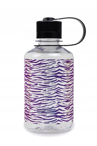 NO BRAND Sticlă Nalgene 500 ml, cu imprimeu multicolor zebră curcubeu, pentru...
