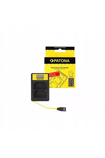 Patona Încărcător de baterii dual USB NP-FZ100 pentru Sony A9 A7 A7R A7III A6...