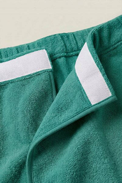 NO BRAND Halat de saună și spa cu uscare rapidă L/XL verde