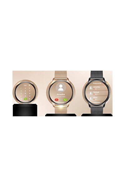 WonderWatch SMARTWATCH CEAS DE DAMĂ MENIU APELURI NOTIFICAȚII SPORT 4 BRĂȚĂRI