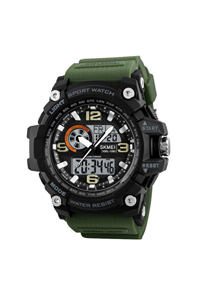 Skmei Ceas de mână bărbătesc skm.112831e.mn, ceas sport electronic multifuncț...