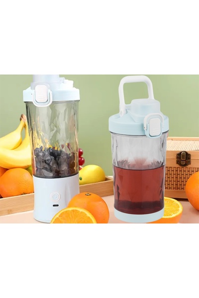 verk group BLENDER PORTABIL PENTRU SMOOTHIE, FĂRĂ FĂRĂ SĂCĂNȘTĂRI, CU USB, TĂ...