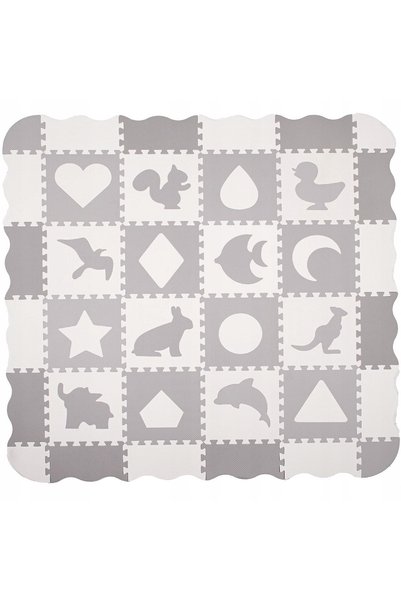 NO BRAND Covoraș educativ din spumă EVA tip puzzle 150x150cm, covoraș de joac...
